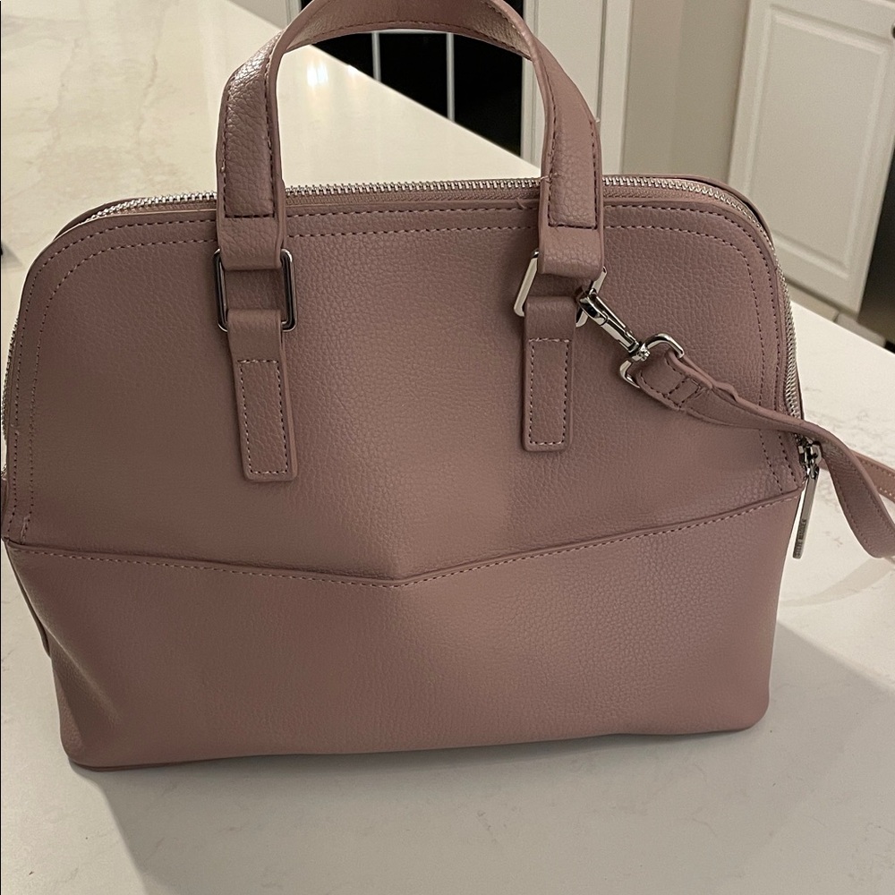 Steve Madden BBlair Mauve Satchel Bag - Picture 7 of 14